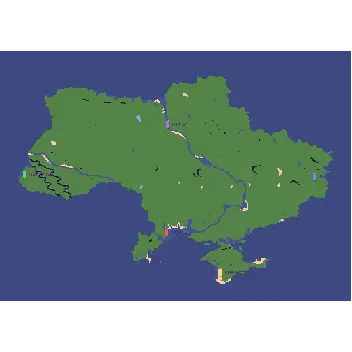 pvp map of Ukraine for 5 people