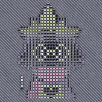 Ralsei pixel art pt1