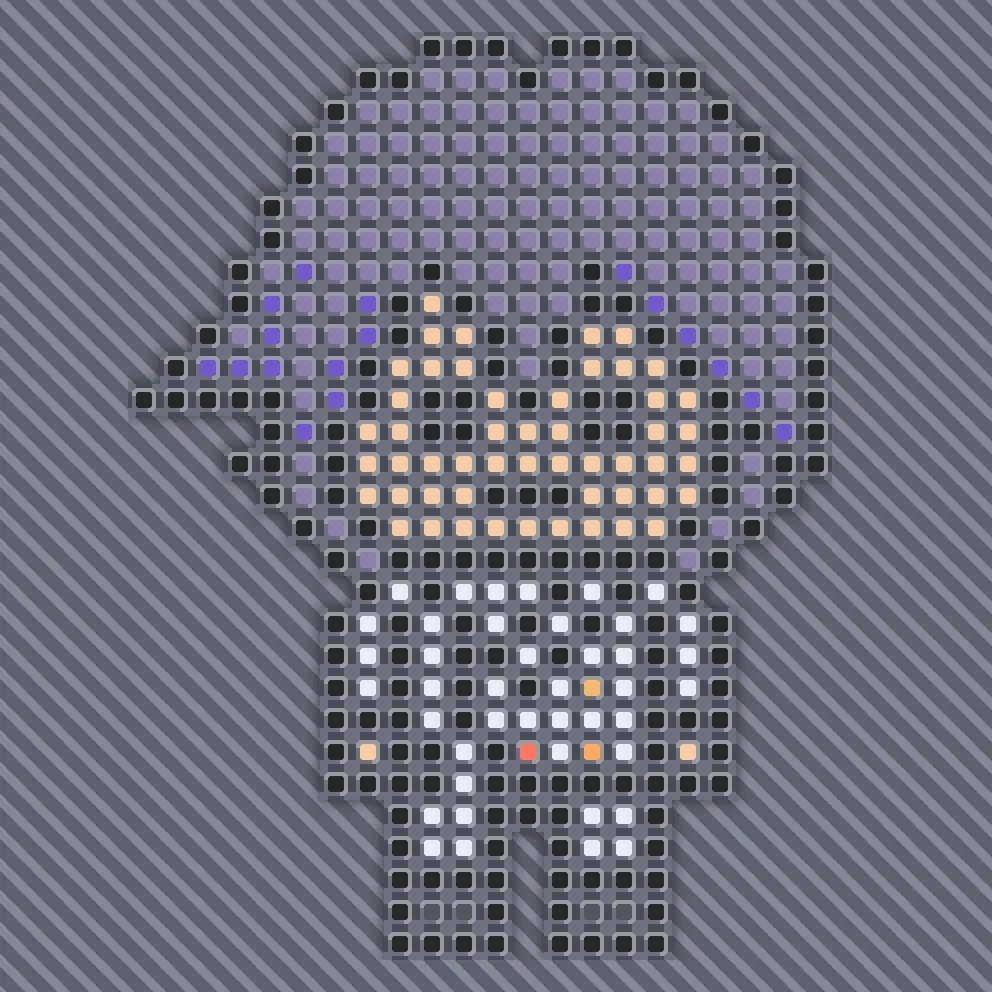 Kokichi Pixel Art