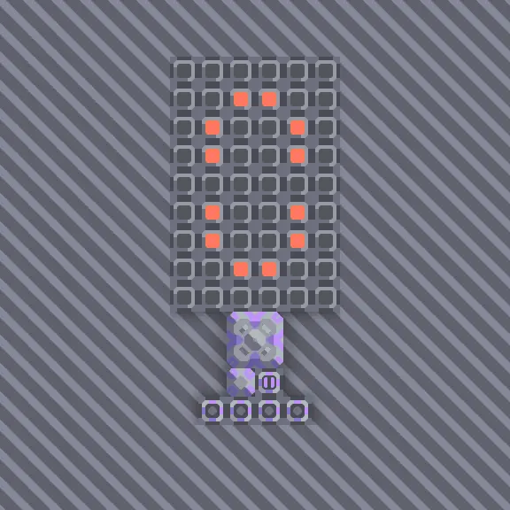 7 segment binary display